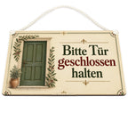 Freundliches Schild Bitte Tür geschlossen halten für Zuhause|p:2017580|h:cc757ca3ecf5d6c70f08c7f3d7fbc10e