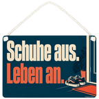 Lustiges Schild zum Schuhe ausziehen für Gäste mit Turnschuhen|p:2017581|h:2730294bc7cbfbc0ff11b19d15db6d38