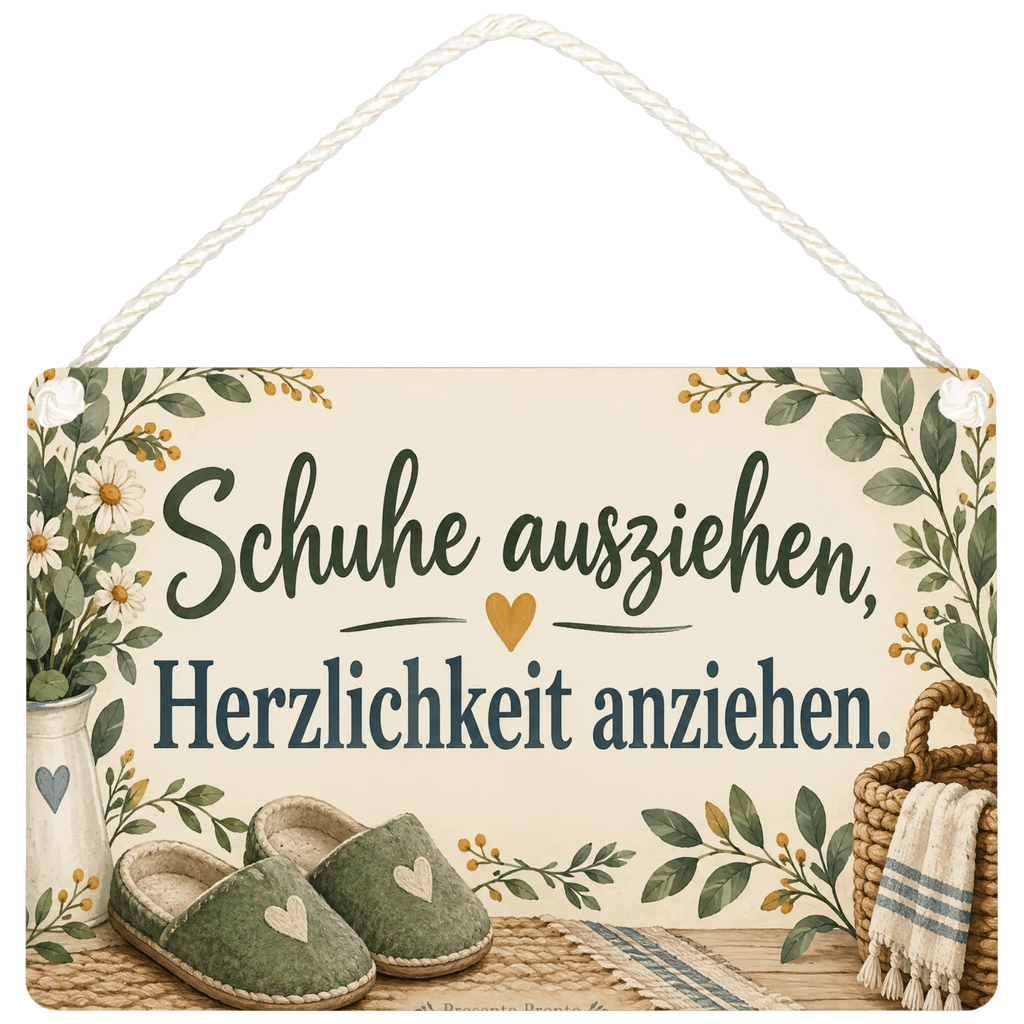 Lustiges Schild zum Schuhe ausziehen für Gäste mit Hausschuhen|p:2017608|h:4ffce1b9a6d300f49c4326b926109f67