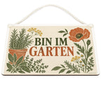 Natürliches Schild Bin im Garten für Gartenliebhaber|p:2017798|h:26c42a263dcebdf466ccd2db49ba7fdf