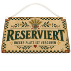 Rustikales Reserviert Schild für Hochzeit mit Weizendekor|p:2017803|h:a61426a65b782b04c3ce02b1c0b7f38e