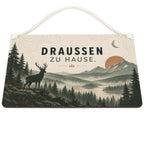 Stimmungsvolles Schild zur Jagd mit Hirsch im Wald|p:2017849|h:49333de665f59ea088ed8ab3f07c3850