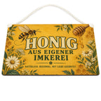 Nostalgisches Schild für Honig aus eigener Imkerei mit Biene|p:2017865|h:7afd8dabcbbdffe5a92fbb1d17db9cbd