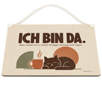 Lustiges Schild fürs Büro mit ruhender Katze|p:2017901|h:2261a86d78a73955c19b75e4df6accfa