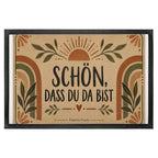 Herzliche Boho Fußmatte für Gäste mit Sonne|p:2017997|h:b5198f94ad968593a3702a7ae800db37