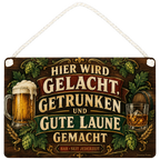 Lustiges Holzschild für die Bar mit Bierkrug|p:2018051|h:c6e82eff281be8f549e54971603f9bd8