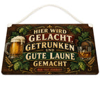 Lustiges Holzschild für die Bar mit Bierkrug|p:2018051|h:7a9a058335e1c6e096adbe0ac6fed832