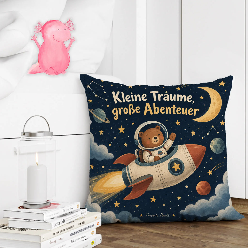 Abenteuerliches Kissen für Jungs mit Bärenastronaut|p:2018105|h:8384d30790ff9944bf40dcfe38658f23