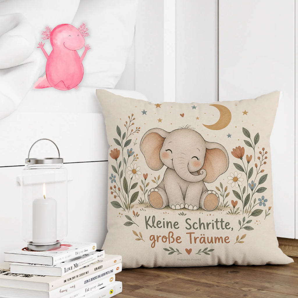 Beruhigendes Kissen mit Elefant für Kinder zum Träumen|p:2018109|h:63d7615562d053583e4e45c17221fddf