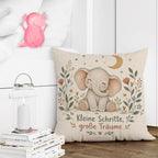 Beruhigendes Kissen mit Elefant für Kinder zum Träumen|p:2018109|h:63d7615562d053583e4e45c17221fddf