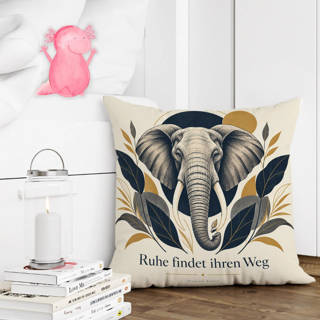 Ruhiges Kissen mit Elefant für erholsame Momente|p:2018112|h:56eaafb5e3f9d7f0588af9791fd9700e