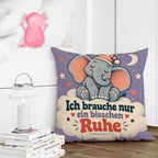 Lustiges Kissen mit Elefant in Schlafmütze für Ruhesuchende|p:2018119|h:53cc2778176083565d6f3d17390c8b9c
