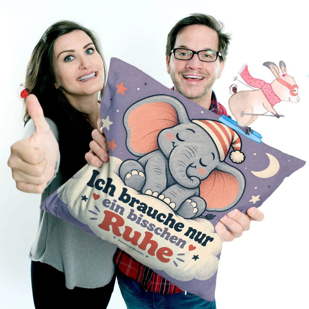 Lustiges Kissen mit Elefant in Schlafmütze für Ruhesuchende|p:2018119|h:8406af7376f236561f5641012569900b