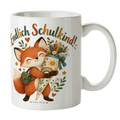 Süße Tasse zur Einschulung mit niedlichem Fuchs