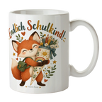 Süße Tasse zur Einschulung mit niedlichem Fuchs|p:2018124|h:95208d4a89b7da2cf52871bfb8d358c3
