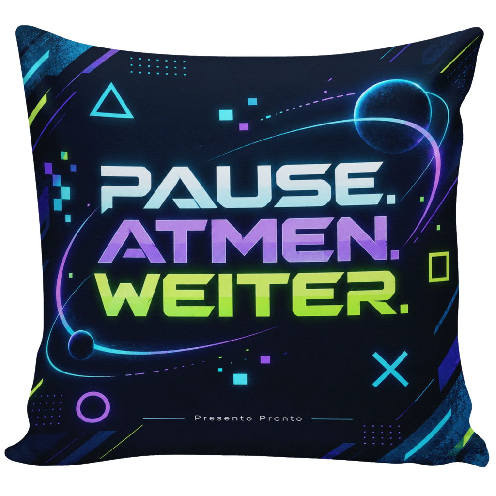 Aufmunterndes Kissen fürs Jugendzimmer mit Neon Controller|p:2018126|h:8b040054486a8213d4d3b5d2211d830a