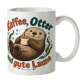 Süße Otter-Tasse für Otterfans mit entspanntem Seeotter