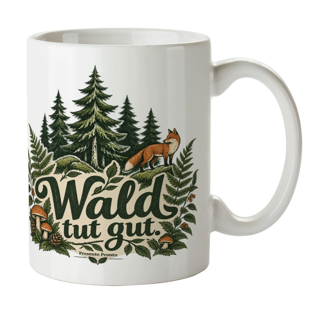 Entspannende Waldtasse für Waldliebhaber mit Fuchs|p:2018130|h:78500581c645523ce34aa5c07c225358