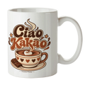Gemütliche Ciao Kakao Tasse für kalte Tage