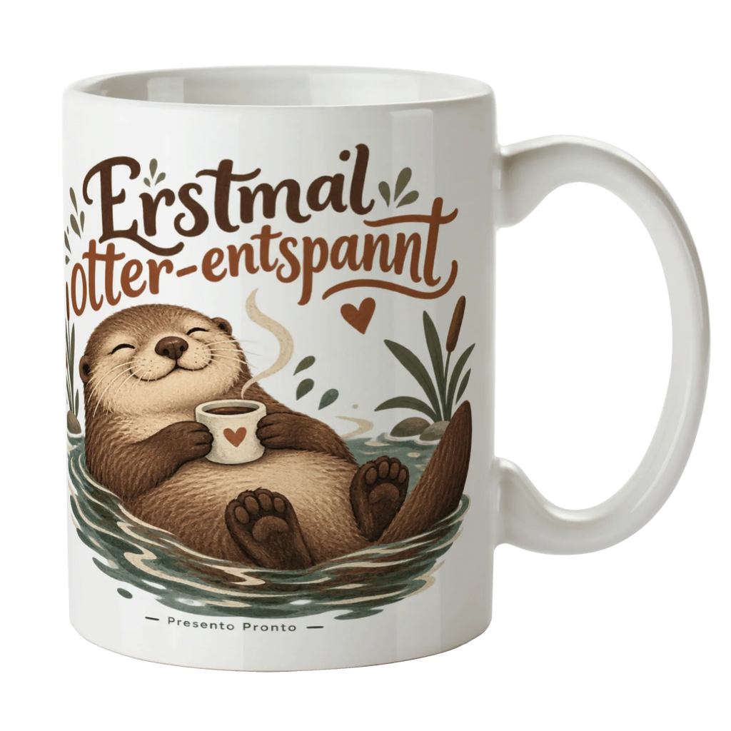 Lustige Otter-Tasse für entspannte Kaffeepausen|p:2018136|h:4d0dad53ed13a7fe7451a877b116d65d