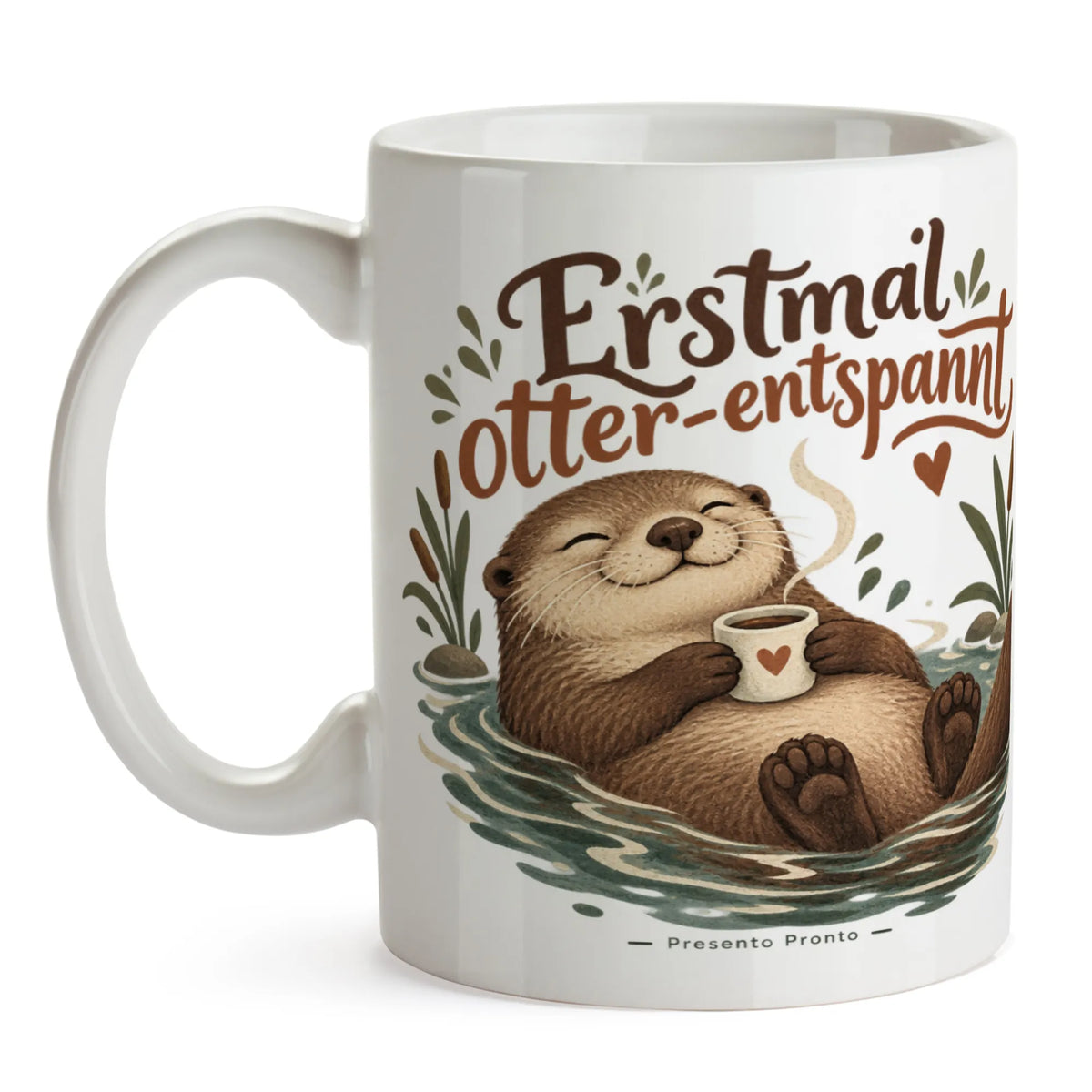 Lustige Otter-Tasse für entspannte Kaffeepausen
