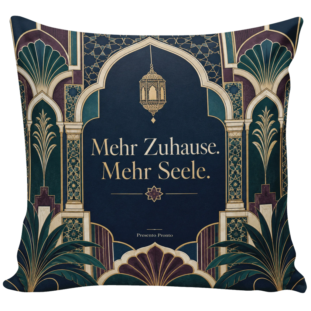 Elegantes orientalisches Dekokissen fürs Wohnzimmer mit Sternornament|p:2018139|h:d045bd7b7700689d5728d845f61a2b18