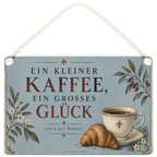 Elegantes Schild fürs Café mit Kaffeetasse und Croissant|p:2018248|h:57f49e3c968b9734c0265ea0fbd46eeb