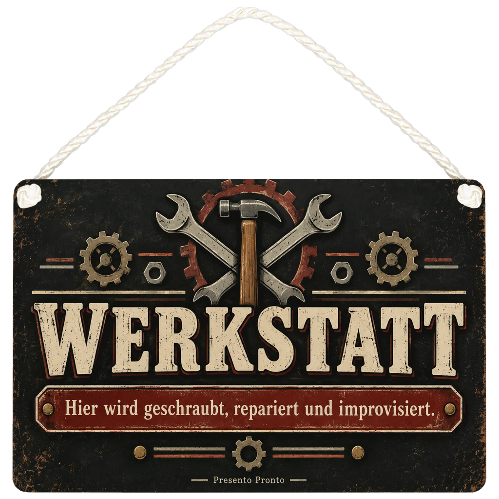 Lustiges Schild für die Werkstatt mit Schraubenschlüsseln|p:2018322|h:adbaaf107e690e664703eedda404b5c9