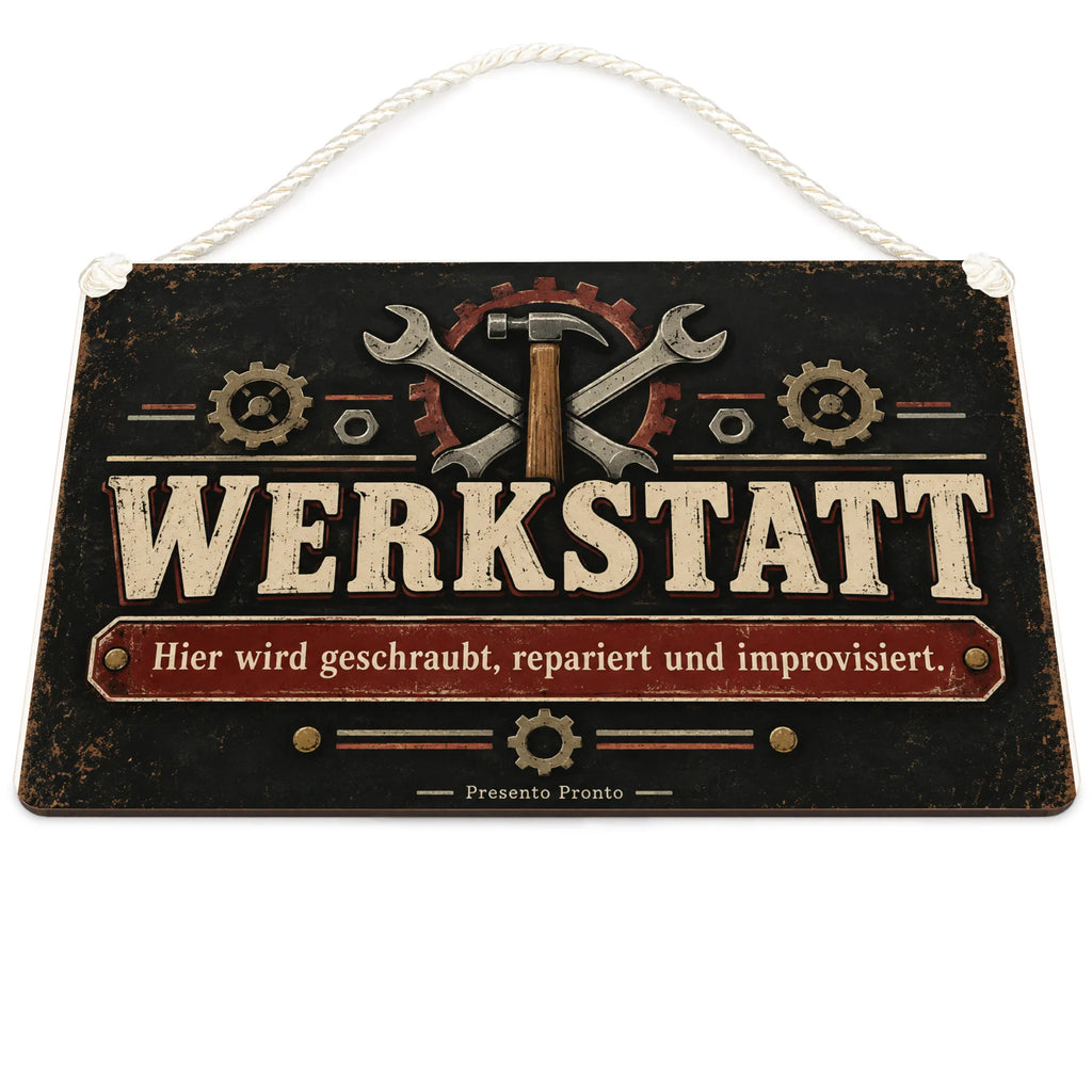 Lustiges Schild für die Werkstatt mit Schraubenschlüsseln|p:2018324|h:8d8c20cd7a5f9751e449fc8e8f34df11