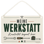Kreatives Schild für die Werkstatt mit Schraubenschlüssel|p:2018328|h:3b4d1f3c119b5c766ba7b83e047740d3