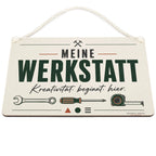 Kreatives Schild für die Werkstatt mit Schraubenschlüssel|p:2018329|h:9853218c1b134022134610603d68f3e4