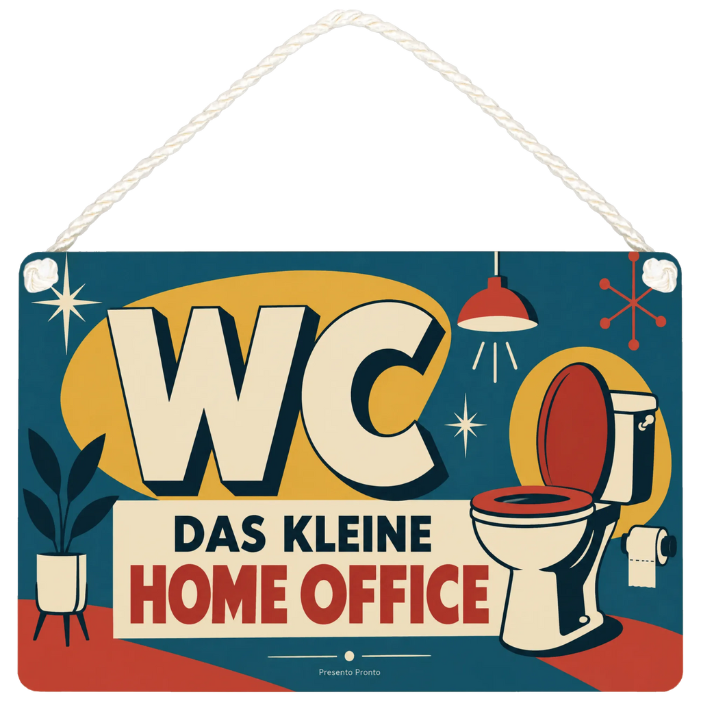 Lustiges WC-Schild für Gäste-WC Das kleine Home Office|p:2018356|h:64755767930dc6c76ca633426b18eb82