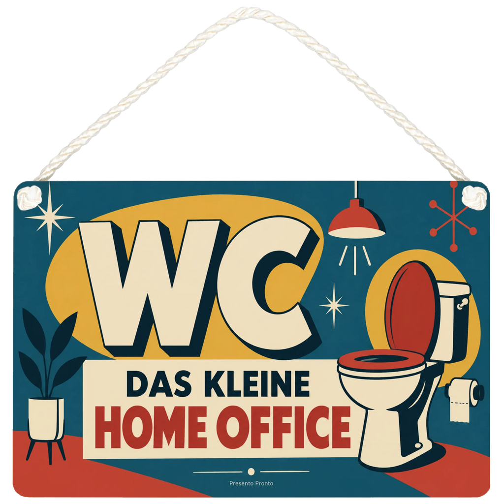 Lustiges WC-Schild für Gäste-WC Das kleine Home Office|p:2018357|h:3cf8ab029fde5e207181fedb6924e323