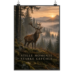 Stimmungsvolles Bild mit Reh für Naturliebhaber