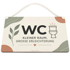 Lustiges Schild fürs WC mit Toilettenillustration|p:2018371|h:878e2a7368f0e042c81130e14142a685