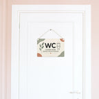 Lustiges Schild fürs WC mit Toilettenillustration|p:2018372|h:82afbaad58ac9225bc87869df0283407