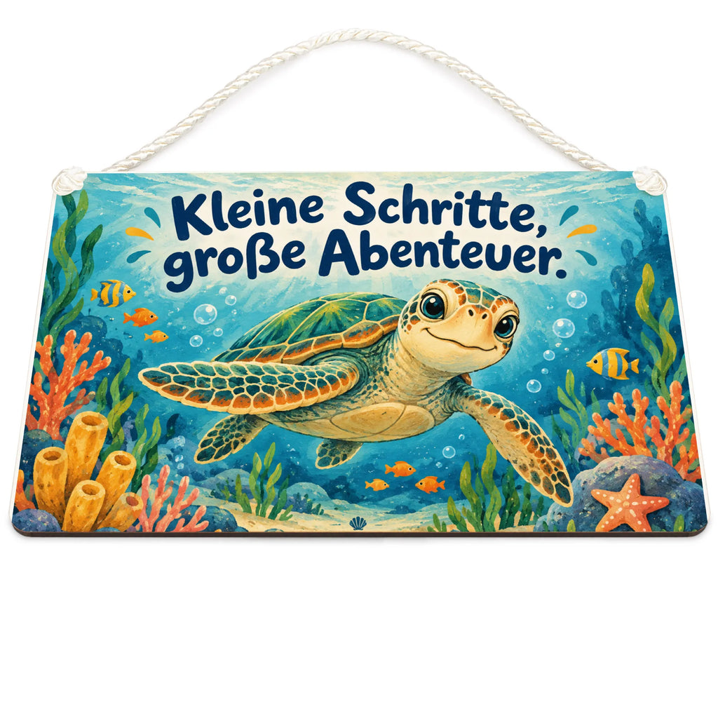 Fröhliche Schildkröte Deko Schild für Kinderzimmer Unterwassergarten|p:2018396|h:c4a62ea82a528880fe55026c559e8b4b