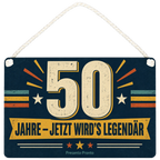 Lustiges Schild zum 50. Geburtstag mit großer Zahl 50|p:2018439|h:521b2a3a21b767d7fc5e95ca8169ed4d