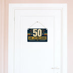 Lustiges Schild zum 50. Geburtstag mit großer Zahl 50|p:2018440|h:655bd2d8bfb7279e35d4f16b86e3463e