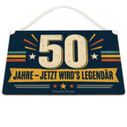 Lustiges Schild zum 50. Geburtstag mit großer Zahl 50|p:2018440|h:5b1976c86bb3ace535ffec39fb6ca092