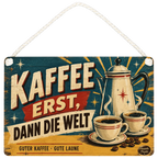 Lustiges Vintage Holzbild für Kaffeeliebhaber mit Kaffeekanne|p:2018541|h:5b145e06cedb96f13fed080bea50d54e