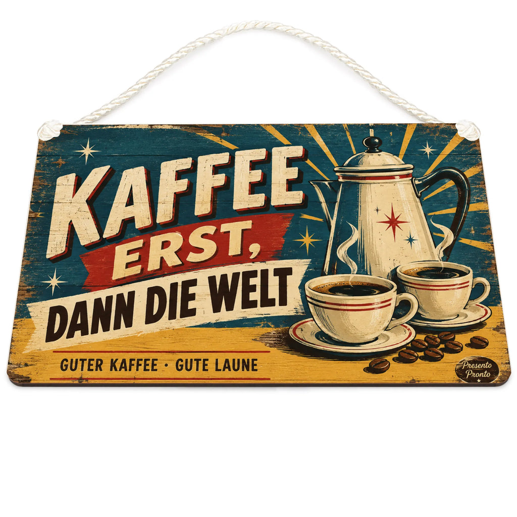 Lustiges Vintage Holzbild für Kaffeeliebhaber mit Kaffeekanne|p:2018541|h:fc3be0b1ab975f98d8e4d9335a4bd042