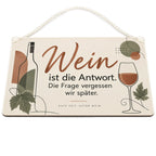 Lustiges Schild für Weinliebhaber mit Weinglas|p:2018561|h:b22dc510a9384379ccb6e8b568c15a37