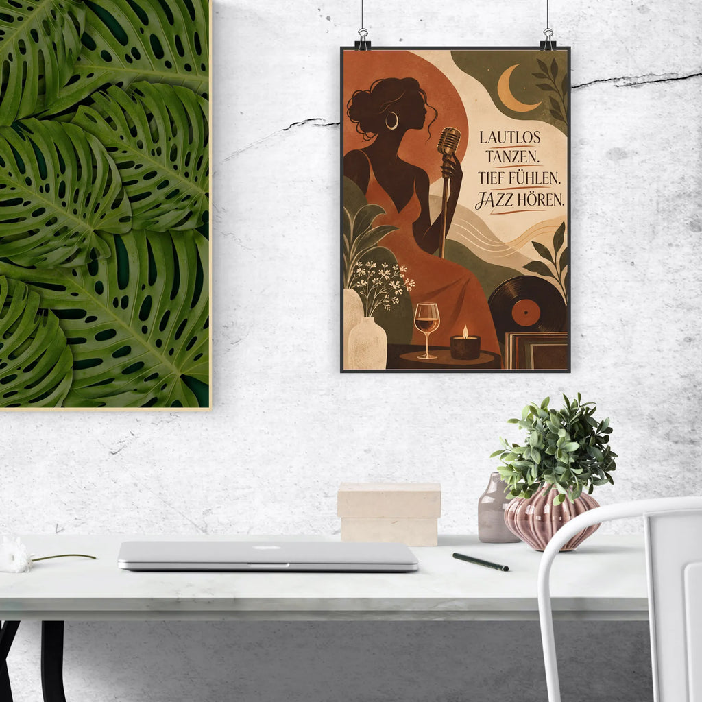 Gefühlvolles Jazz Poster für Musikliebhaber mit Sängerin|p:2018678|h:bcb10149209b9bb4cfba939f33731878