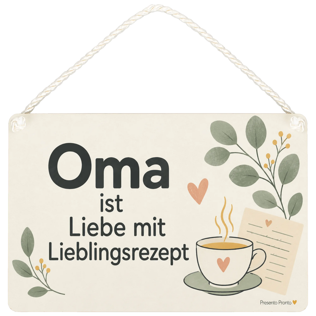 Liebevolles Schild für Oma mit Teetasse|p:2019018|h:e13d00c8b6823c2eea411df268ca44e7