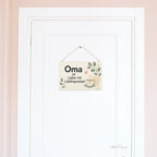 Liebevolles Schild für Oma mit Teetasse|p:2019020|h:aa711fa4db974d34d7c9041a50427cc0