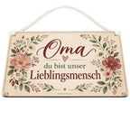 Liebevolles Schild für Oma mit Wildblumen|p:2019022|h:181549a683bc1898e6cab8cae330aded