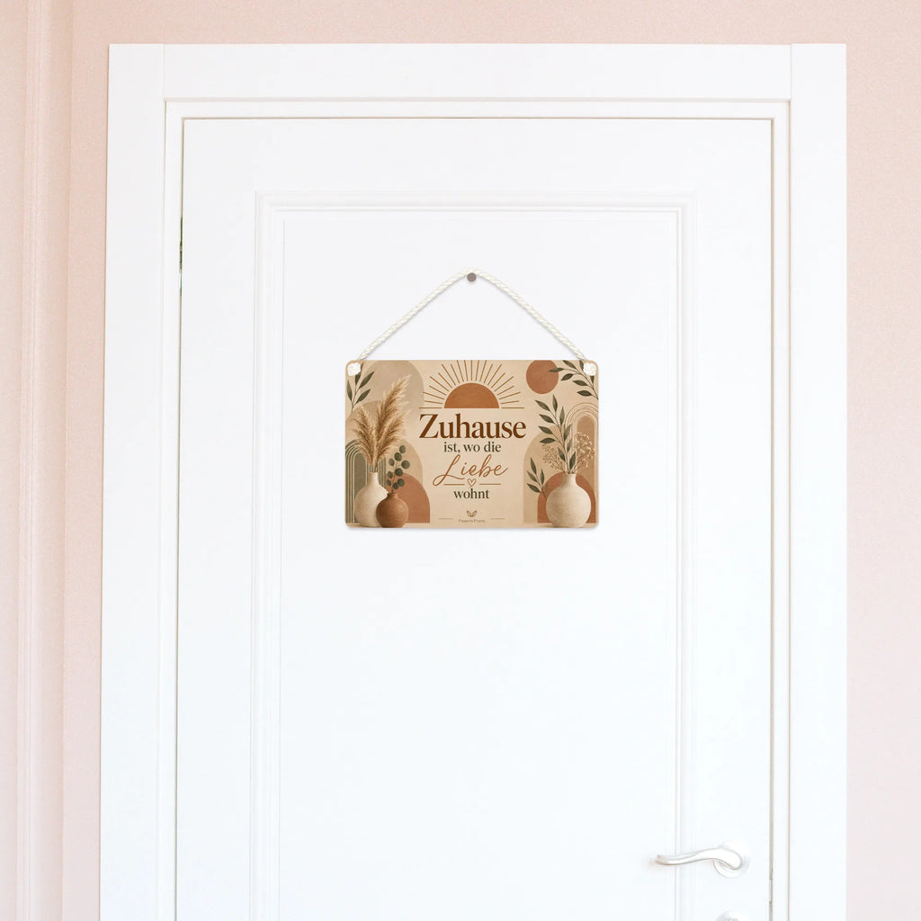 Gemütliches Boho Holzbild zum Einzug mit Sonne|p:2019051|h:9afb9ae612f51ffbfddd64601e77773e