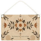 Entspannendes Holzbild mit botanischem Mandala für Ruhe|p:2019058|h:ff8a1276f48cf9ee839de4ae0290249b