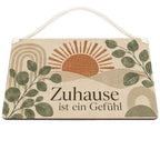 Gemütliches Holzbild im Boho für Zuhause mit Sonne|p:2019064|h:a974390b232ecd80f0a989011d795a88